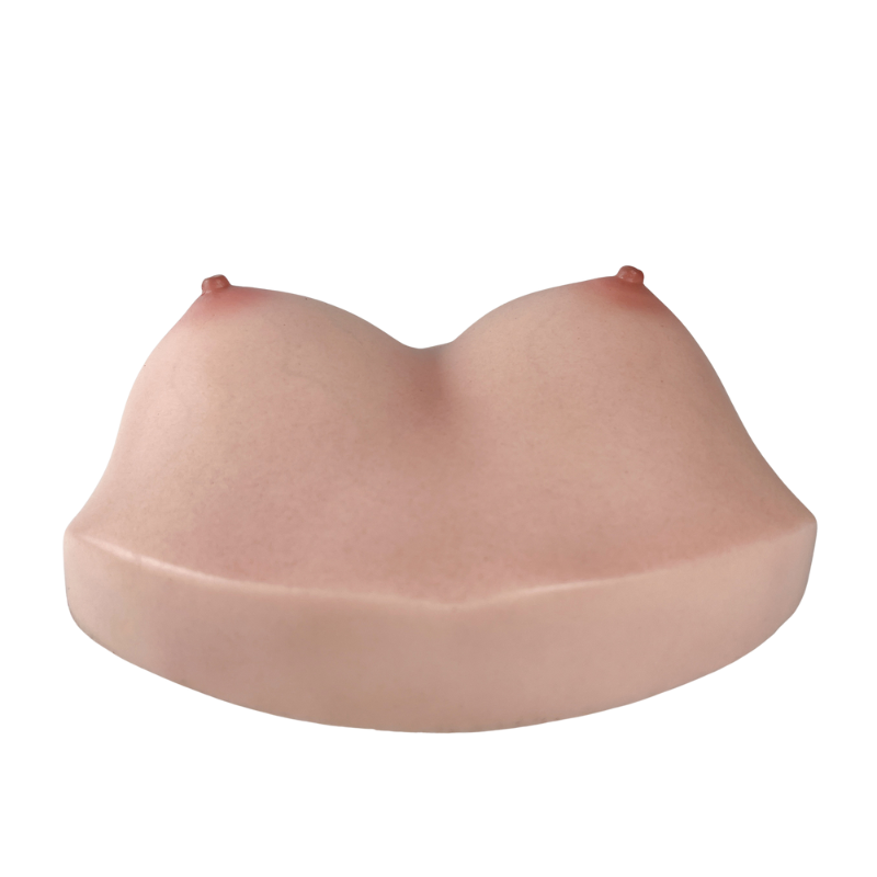RealTorso Fake Silicone Breast Torso with Realistic skin texture Boobs Sex Toy Lifelike Breasts