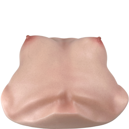 RealTorso Silicone Fake Breast Torso with Realistic Skin texture Boobs Sex Toy Lifelike Breasts Male Masturbator Stroker
