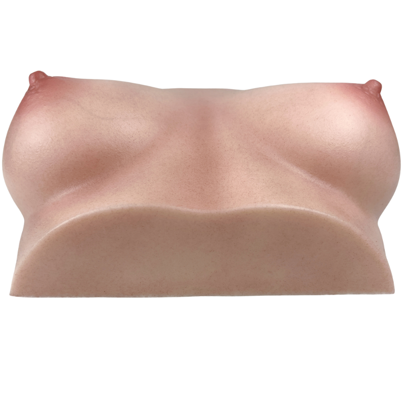 RealTorso Silicone Fake Breast Torso with Realistic Skin texture Boobs Sex Toy Lifelike Breasts Male Masturbator Stroker