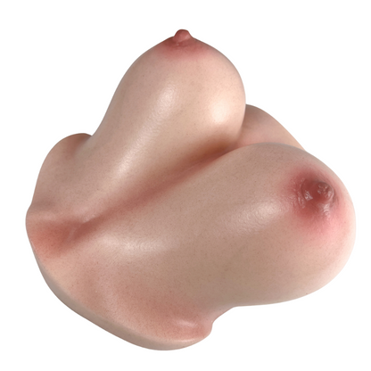 RealTorso Realistic Skin Texture Silicone Big Breast Boobs Sex Toy Lifelike Breasts Torso
