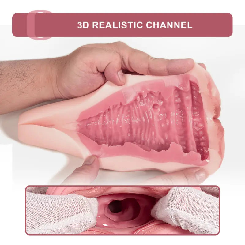 Eva - 1.7 lbs Real Feel Soft Silicone Pocket Pussy Masturbator