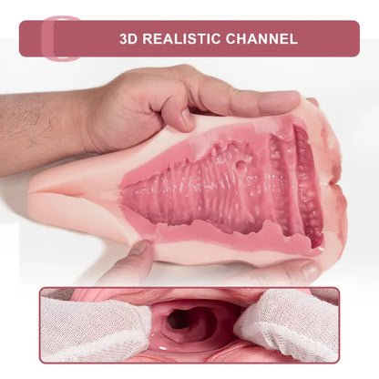 Eva - 1.7 lbs Real Feel Soft Silicone Pocket Pussy Masturbator