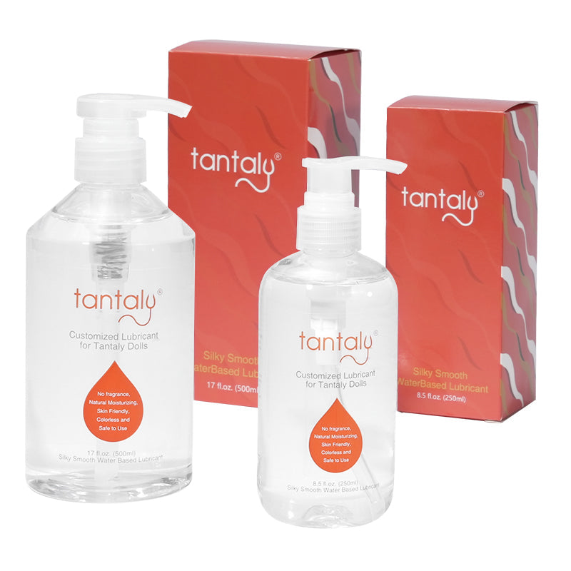  Tantaly water-based lubricant, FDA 510K cleared, reduces friction, enhances comfort, suitable for sex dolls and toys. 